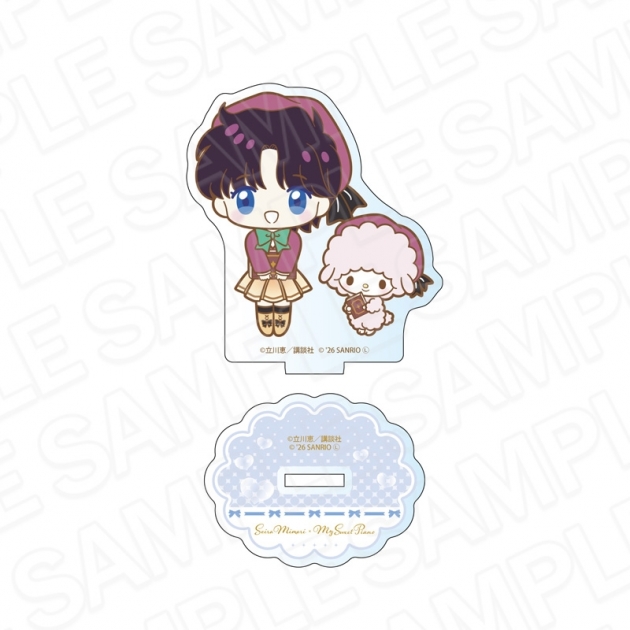 【グッズ-スタンドポップ】怪盗セイント・テール×サンリオキャラクターズ アクリルフィギュア 深森聖良×マイスウィートピアノ