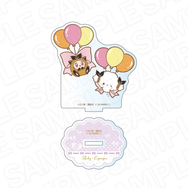 【グッズ-スタンドポップ】怪盗セイント・テール×サンリオキャラクターズ アクリルフィギュア ルビィ×こぎみゅん