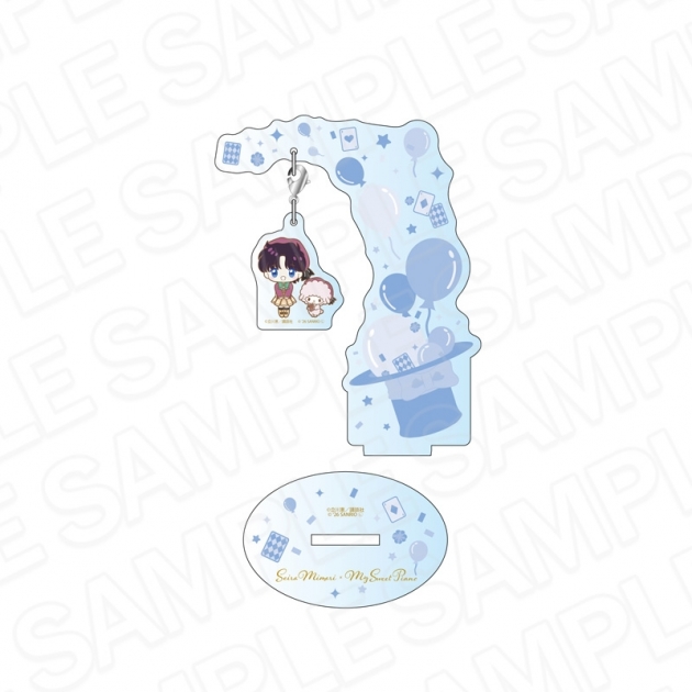 【グッズ-スタンドポップ】怪盗セイント・テール×サンリオキャラクターズ ふらふらアクリルスタンド 深森聖良×マイスウィートピアノ