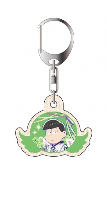 グッズ-キーホルダー】おそ松さん ラメアクリルキーホルダー チョロ松 