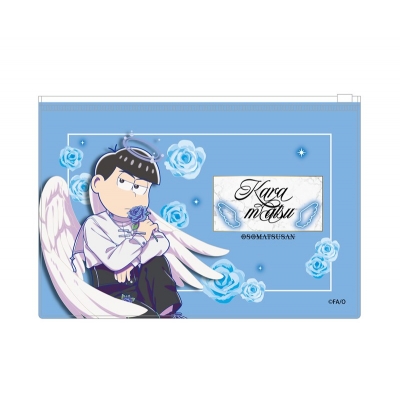 【グッズ-ポーチ】おそ松さん クリアポーチ カラ松 Angel ver.