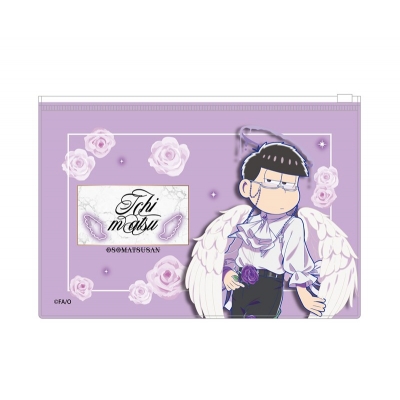 【グッズ-ポーチ】おそ松さん クリアポーチ 一松 Angel ver.