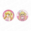 【グッズ-バッチ】マーメイドメロディー ぴちぴちピッチ ホログラムカンバッジセット るちあ Birthday Party! ver.の画像