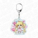 【グッズ-キーホルダー】マーメイドメロディー ぴちぴちピッチ ホログラムキーホルダー るちあ Birthday Party! デフォルメ ver.の画像