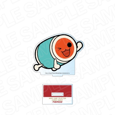 【グッズ-スタンドポップ】ナムコ ゲームセレクション サマーマーケット アクリルスタンド 太鼓の達人