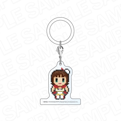 【グッズ-チャーム】ナムコ ゲームセレクション サマーマーケット めじるしアクリルチャーム アイドルマスター