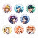【グッズ-バッチ】マーメイドメロディー ぴちぴちピッチ ホログラムカンバッジ(ランダム) マリンルック ver.の画像
