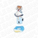 【グッズ-スタンドポップ】マーメイドメロディー ぴちぴちピッチ ホログラムアクリルフィギュア 星羅 マリンルック ver.の画像