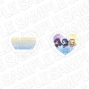 【グッズ-ミラー】マーメイドメロディー ぴちぴちピッチ ハートミラー かれん&ノエル&ココ マリンルック デフォルメ ver.の画像