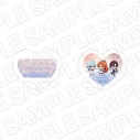 【グッズ-ミラー】マーメイドメロディー ぴちぴちピッチ ハートミラー シェシェ&ミミ&レディ・バット マリンルック デフォルメ ver.の画像