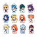 【グッズ-シール】マーメイドメロディー ぴちぴちピッチ フレークシール マリンルック デフォルメ ver.の画像