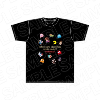 【グッズ-Tシャツ】ナムコ ゲームセレクション サマーマーケット Tシャツ A XLサイズ
