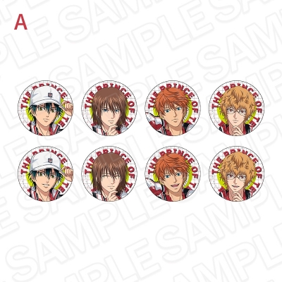 【グッズ-バッチ】新テニスの王子様 カンバッジ(ランダム) Face Collection A