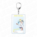 【グッズ-キーホルダー】劇場版『ゾンビランドサガ ゆめぎんがパラダイス』 SNS風アクリルキーホルダー 星川リリィ 常夏海の家 ver.の画像