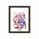 【グッズ-ボード】らき☆すた メモリアルアート こなた&つかさ&かがみ&みゆきの画像