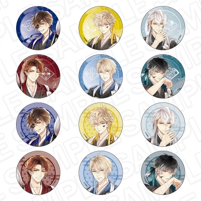 【グッズ-バッチ】イケメン戦国 時をかける恋 -永縁- キラキラカンバッジ(ランダム) 11周年 ver.