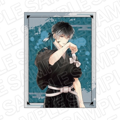 【グッズ-ボード】イケメン戦国 時をかける恋 -永縁- キャンバスプレート 霧隠才蔵 11周年 ver.