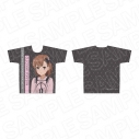 【グッズ-Tシャツ】TVアニメ「とある科学の超電磁砲T」 フルグラフィックTシャツ 御坂美琴 サブカルファッション ver.の画像