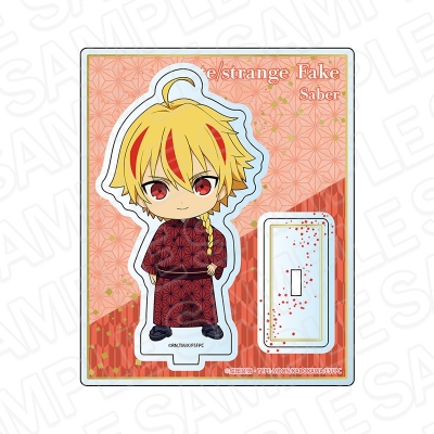 Fate strange Fake アクリルスタンド セイバー 着物 ミニキャラ ver.