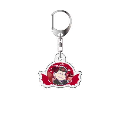 【グッズ-キーホルダー】おそ松さん ラメアクリルキーホルダー おそ松 Devil ver.