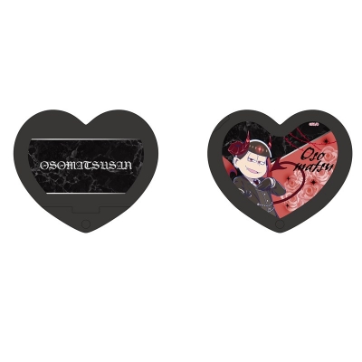 【グッズ-ミラー】おそ松さん ハートミラー おそ松 Devil ver.