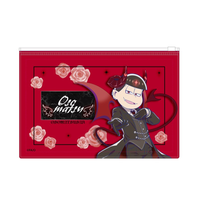 【グッズ-ポーチ】おそ松さん クリアポーチ おそ松 Devil ver.