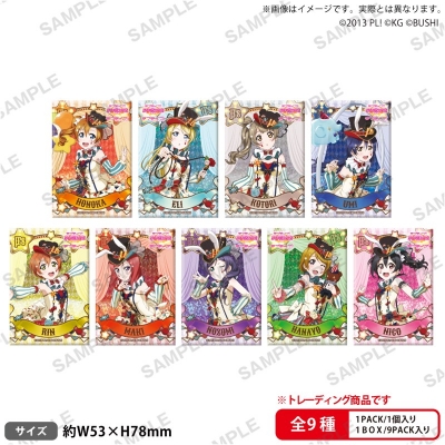 【グッズ-バッチ】ラブライブ!スクールアイドルフェスティバル しかくいホログラム缶バッジコレクション μ's サーカスver.