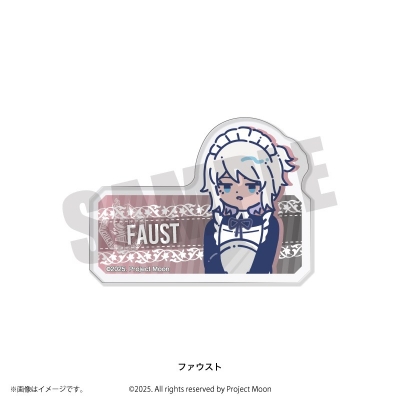 【グッズ-クリップ】『Limbus Company』 れとぽぷ アクリルクリップ(全17種)ファウスト