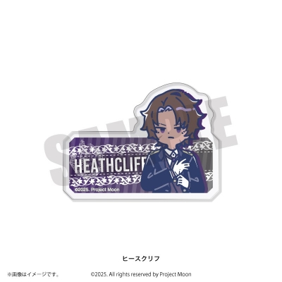 【グッズ-クリップ】『Limbus Company』 れとぽぷ アクリルクリップ(全17種)ヒースクリフ