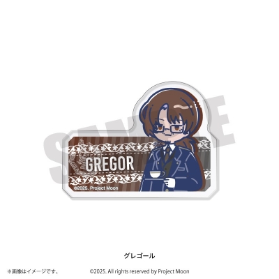 【グッズ-クリップ】『Limbus Company』 れとぽぷ アクリルクリップ(全17種)グレゴール