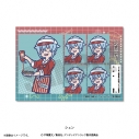 【グッズ-ステッカー】TVアニメ「アンデッドアンラック」 れとぽぷ 第2弾 証明写真風ステッカー シェンの画像