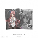 【グッズ-クリアファイル】「戦姫絶唱シンフォギア」 A4クリアファイル マリア・カデンツァヴナ・イヴ 白バニーver.の画像
