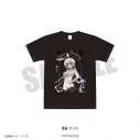 【グッズ-Tシャツ】「戦姫絶唱シンフォギア」 Tシャツ (黒) 雪音 クリス 白バニーver.の画像
