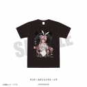 【グッズ-Tシャツ】「戦姫絶唱シンフォギア」 Tシャツ (黒) マリア・カデンツァヴナ・イヴ 白バニーver.の画像