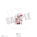 【グッズ-Tシャツ】「戦姫絶唱シンフォギア」 Tシャツ (白) 雪音 クリス 白バニーver.の画像