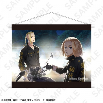 グッズ-タペストリー】東京リベンジャーズ B2タペストリー マイキー 