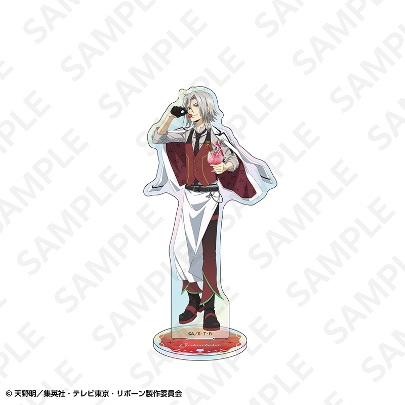 【グッズ-スタンドポップ】家庭教師ヒットマンREBORN! 描き下ろしオーロラアクリルスタンド フルーツモクテルver. 獄寺隼人
