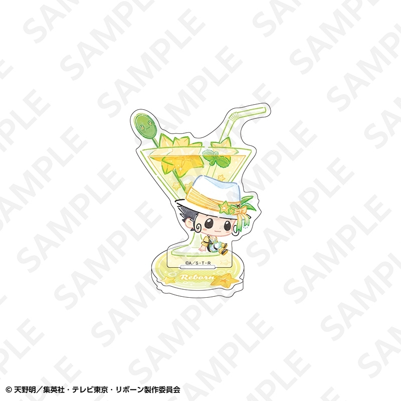 【グッズ-スタンドポップ】家庭教師ヒットマンREBORN! 描き起こしアクリルスタンド フルーツモクテルver. リボーン