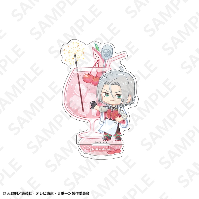 【グッズ-スタンドポップ】家庭教師ヒットマンREBORN! 描き起こしアクリルスタンド フルーツモクテルver. 獄寺隼人