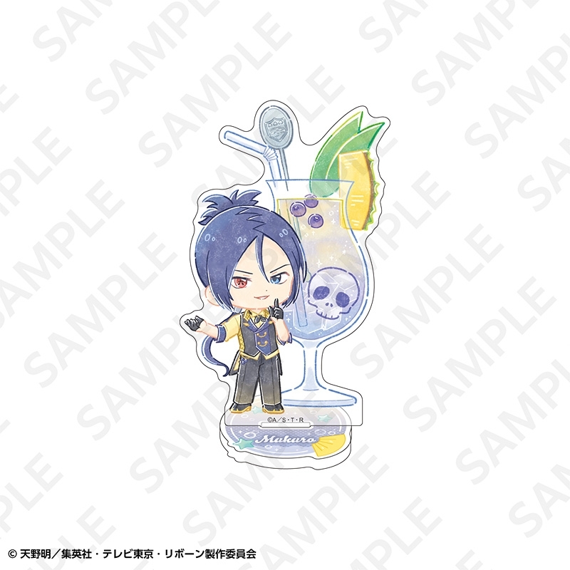 【グッズ-スタンドポップ】家庭教師ヒットマンREBORN! 描き起こしアクリルスタンド フルーツモクテルver. 六道骸（10年後）