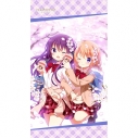 【グッズ-のれん】ご注文はうさぎですか? BLOOM のれん(ココア&リゼ/春)の画像