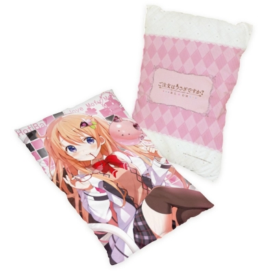 【グッズ-ピローケース】ご注文はうさぎですか? BLOOM まくらカバー(ココア/クロラビ)