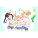 【グッズ-タオル】ご注文はうさぎですか? BLOOM タオルケット(ココア&千夜&シャロ/水遊び)の画像