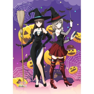 【グッズ-タペストリー】ガールズ&パンツァー 最終章 B2タペストリー(西住しほ&島田千代/ハロウィン)