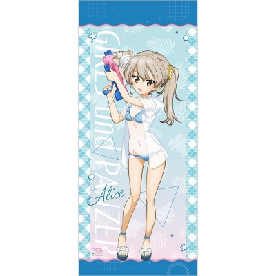 【グッズ-タペストリー】ガールズ&パンツァー 最終章 描き下ろし特大タペストリー(島田愛里寿/水鉄砲 日焼けVer.)