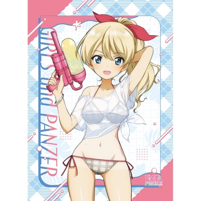 【グッズ-タペストリー】ガールズ&パンツァー 最終章 描き下ろしB2タペストリー(ダージリン/水鉄砲 日焼けVer.)