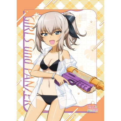 【グッズ-タペストリー】ガールズ&パンツァー 最終章 描き下ろしB2タペストリー(逸見エリカ/水鉄砲 日焼けVer.)