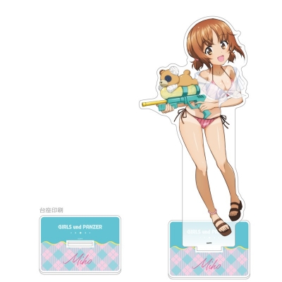 【グッズ-スタンドポップ】ガールズ&パンツァー 最終章 描き下ろし特大アクリルスタンド(西住みほ/水鉄砲 日焼けVer.)