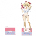 【グッズ-スタンドポップ】ガールズ&パンツァー 最終章 描き下ろし特大アクリルスタンド(ダージリン/水鉄砲 日焼けVer.)の画像