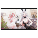 【グッズ-デスクマット】アズールレーン ラバーマット(ヨークタウンⅡ&レキシントンⅡ)の画像